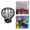 Round Plastic Drain Cover For Gutters And Drains Weatherproof Leaf Stopper