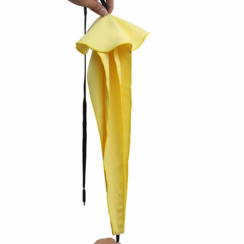 Reusable Wind Instrument Cleaning Swab for Saxophone, Alto, Tenor, Flute, and Saxophone Maintenance (Yellow)