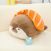 Sushi Otter Sea Plush Keychain Cute Animal Backpacks Keyrings Birthday Gift