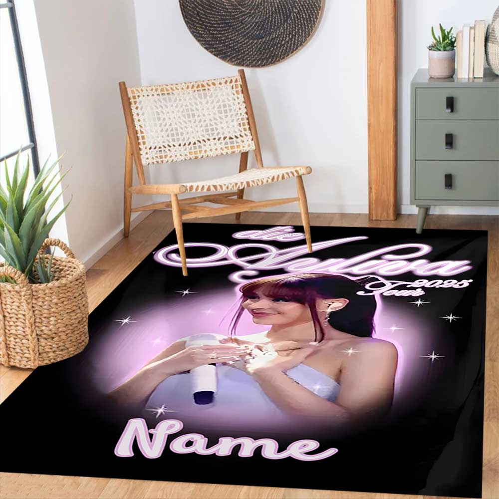 Ayliva Customize your name rug, office chair cushion, home bedroom living room gift.