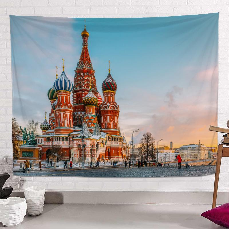 Scenery Wall Hanging Landscape Tapestry Wall Cloth Beach Mat Home Decoration Aesthetic Room Decor Decoration Mural Hippie Tapiz