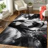 1Pc Dark Fantasy Battle Rug, Office Carpet Indoor Outdoor Doormat, Non-Slip, Comfortable, Living, Christmas Halloween, Xmas Gift Y1413