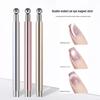 Cylindrical Double-Ended Cat Eye Nail Art Wand & Beads Magnet
