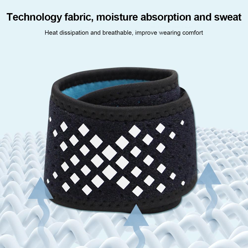 1PC Winding Pressure Wrist Strap With Finger Cot Sweat-Absorbent Breathable Anti-Sprain Relief Strain Strap Sports Protective Gear