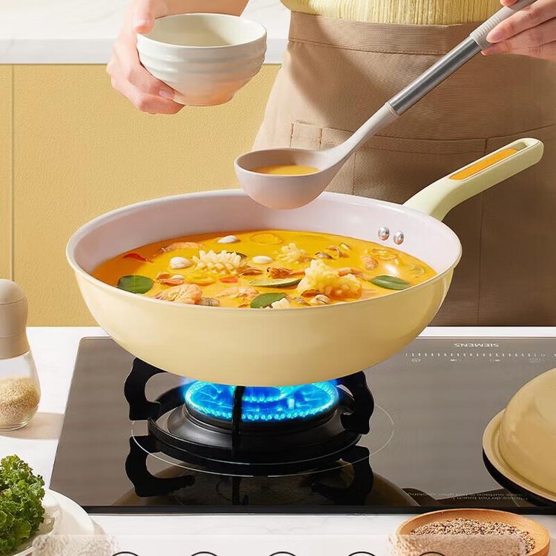 COOKER KING 32cm Non-stick Ceramic Multi-purpose Wok