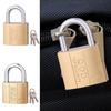 Metal Pad Locks with 3 Keys for Box Rustproof Gym Locker Home Improvement Hardware Luggage Lock Waterproof Lock and Key Set