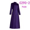 Mantello Medievale da Mago con Cappuccio: Robe Cosplay a Maniche Lunghe 5 Colori