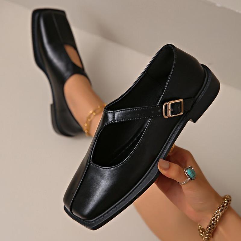 Fashion Women's Heeled Shoes Mary Janes New Style Comfortable Soft Soled Shoes Fashion Buckle Strap Female Footwear Elegant Single Shoes