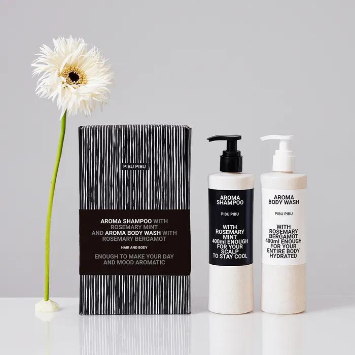 Aroma Shampoo + Body Wash Set