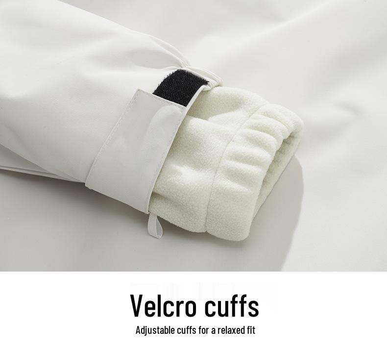 3-in-1 Outdoorjacke für Paare mit herausnehmbarem Futter - Winddicht, wasserabweisend und wasserdicht für den Bergsport