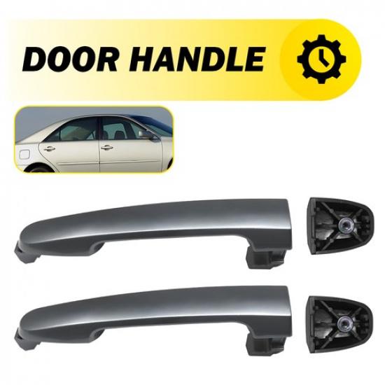 2Pcs Exterior Door Handle For 2003-13 Toyota Corolla Rear Left Right 88971449 EK