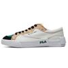 Italian Pizza Low-Top Skate Shoes Women Sneakers White Yellow T12W125110FSO