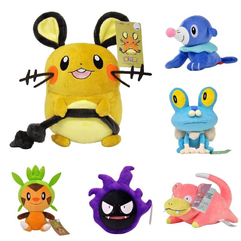 Entzückende Pokemon Dedenne Gastly Rowlet Piplup Plüschtiere Stoffpuppen Weihnachtsgeschenke