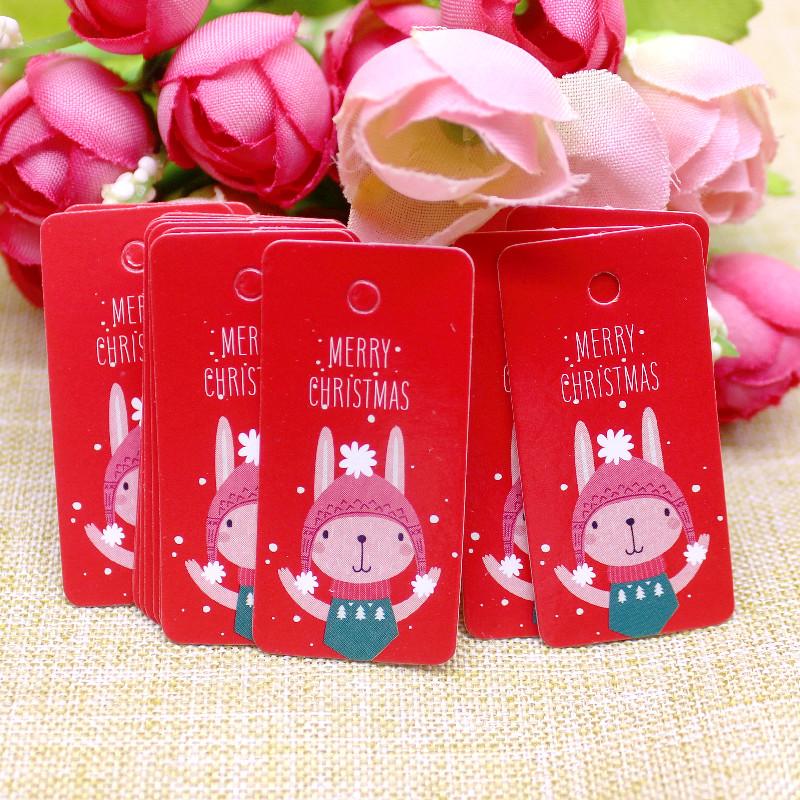 100 Stück Anhänger aus Kraftpapier mit Schnüren, mit Liebe handgefertigt, Hängeanhänger, Kleidungsanhänger für Süßigkeiten/Geschenke/Kekse, Displayverpackung, Etikettenkarte