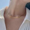 Minimalist Hip-Hop Figaro Chain Necklace: Cold Style, Fashionable Clavicle Chain for Women