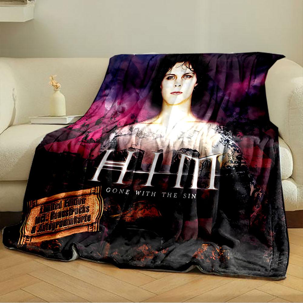 HIM Album Art Blanket for All Seasons Blanket Lunch Break Throw Gift