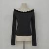 Lace Aesthetics Graphic Print Casual Gothic Y2k Casual Retro Spicy Girls Hip Hop Crop Top Punk Streetwear Long Sleeve T-shirt