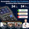 OBD2 Scanner with Battery Tester - Diagnostic Tool for Cars, Check Engine Light & Emissions Readiness, Real-Time Date, Plug & Play