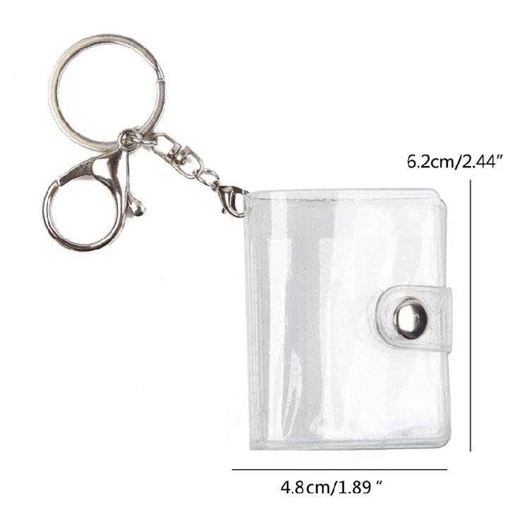 Instant Pictures Interstitial Storage Card Book Keychain Lover Memory Gift