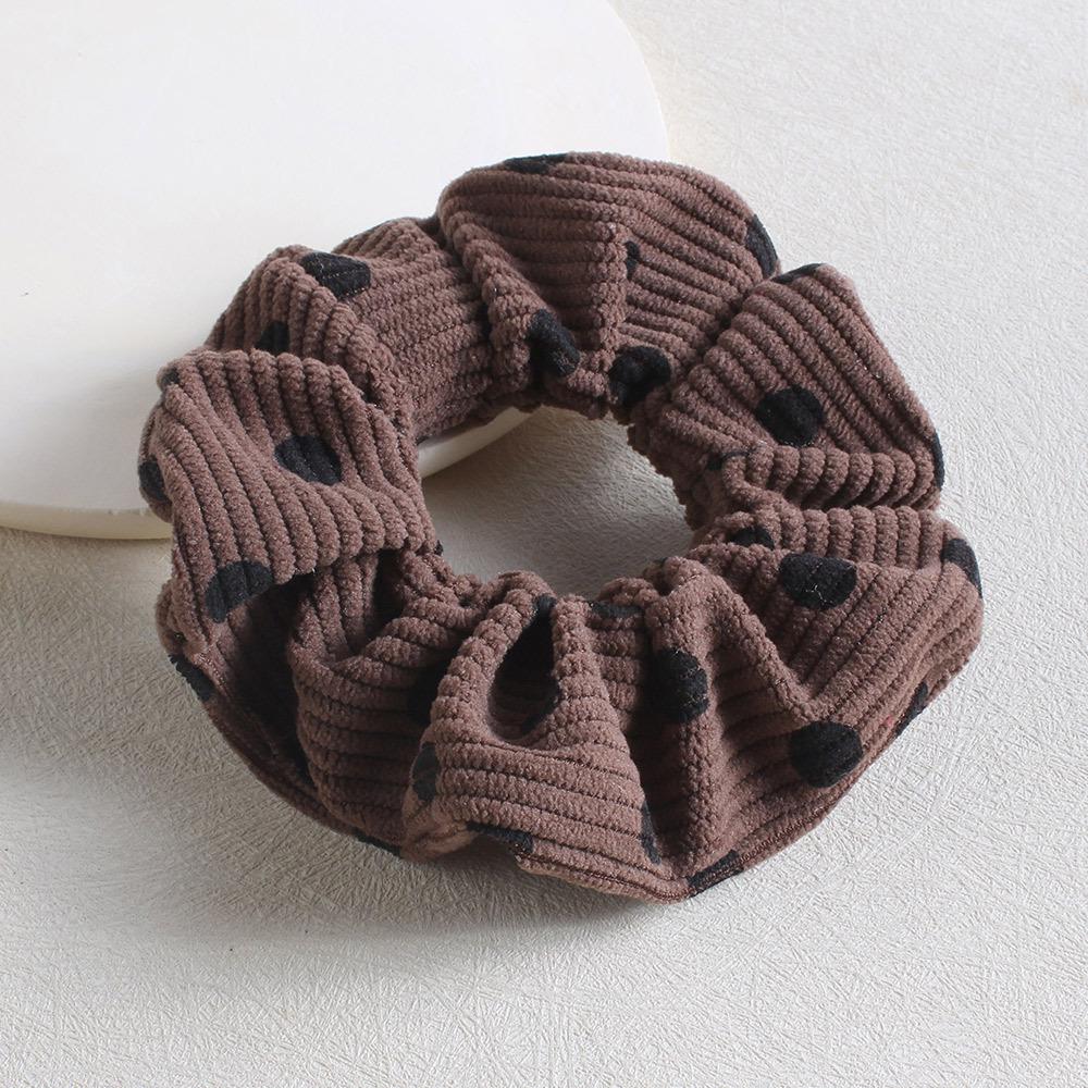 Vintage High-Elastic Korean Hairband and Scrunchie Set