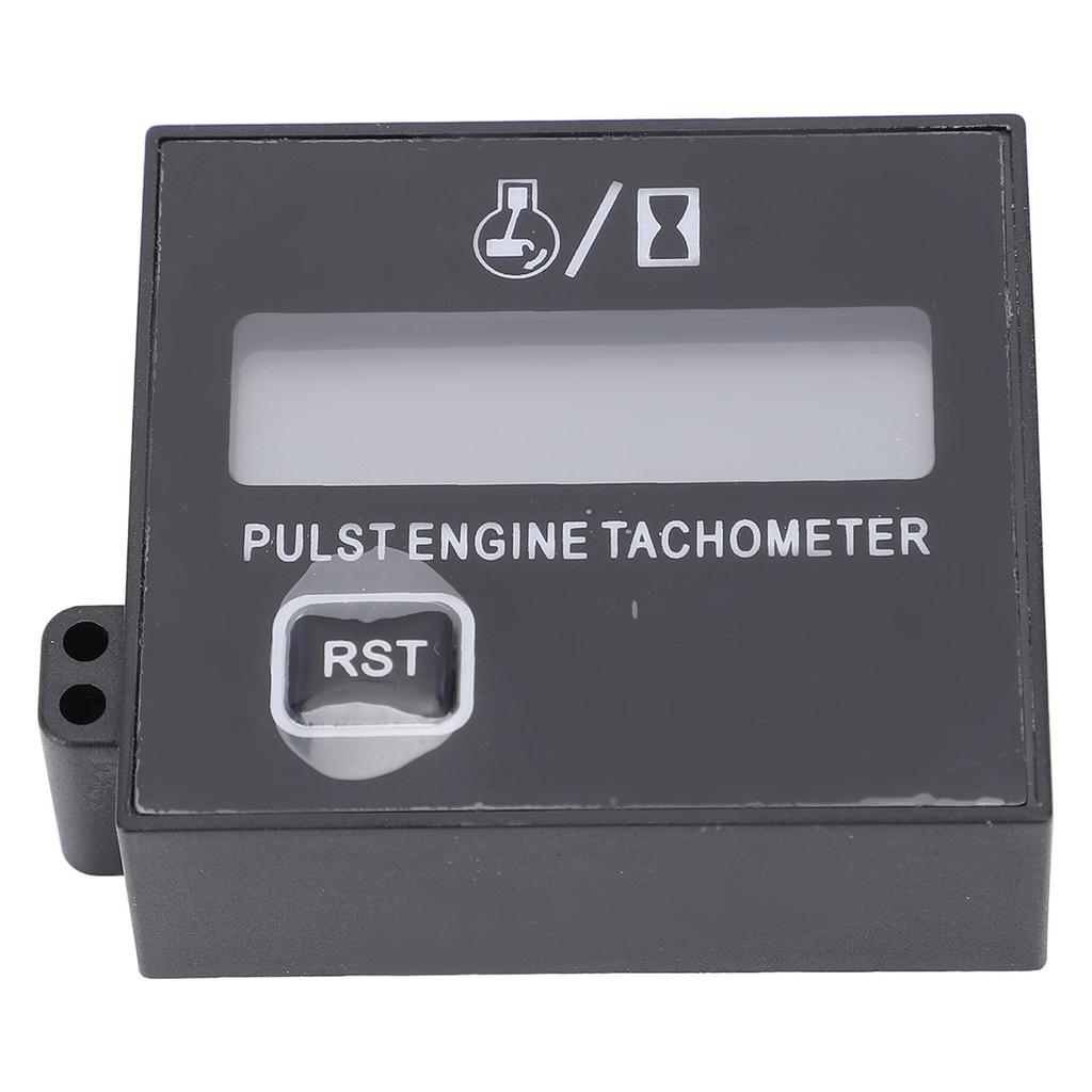 Small Digital Engine Tachometer with Clip Waterproofing Inductive Chainsaw Tacho Gauge RPM Meter
