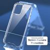 KEYSION Four-Corners Shockproof Transparent Case for Nothing Phone 3A Lite TPU+PC Clear Phone Back Cover for Nothing 3A Lite