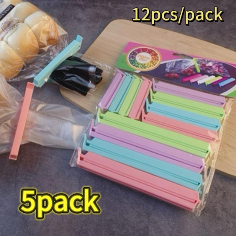Food Sealing Clips Storage Portable New Kitchen Accessories Food Snack Seal Sealing Bag Clips Sealer Clamp Plastic Tool