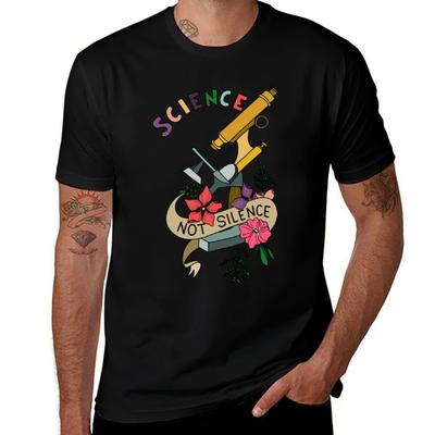 Science  Not Silence Tshirt Essential Solid Color Tshirt