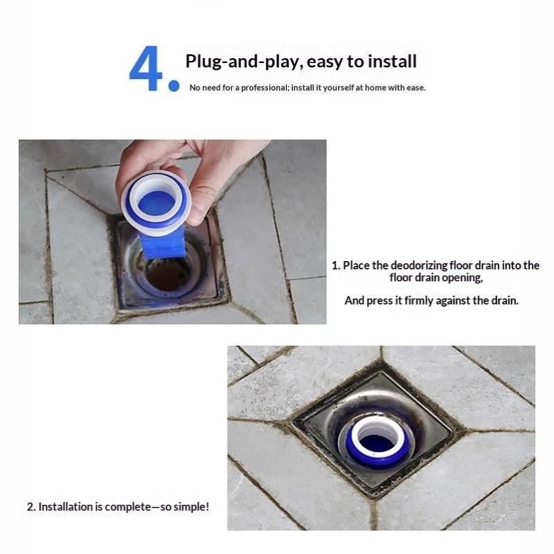 Floor Drain Anti Odor Smell Sinks Sewer Pipe Silicone Stopper Waste Hair Clogging Water Filter Bathroom Kitchen Toilet Strainers