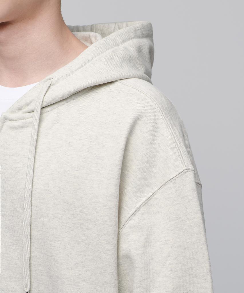 Musinsa Standard Extra Oversized Hooded Sweat Zip-Up [Oatmeal]