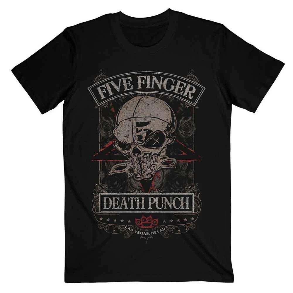 Five Finger Death Punch Men39;s Wicked T-Shirt Black XL