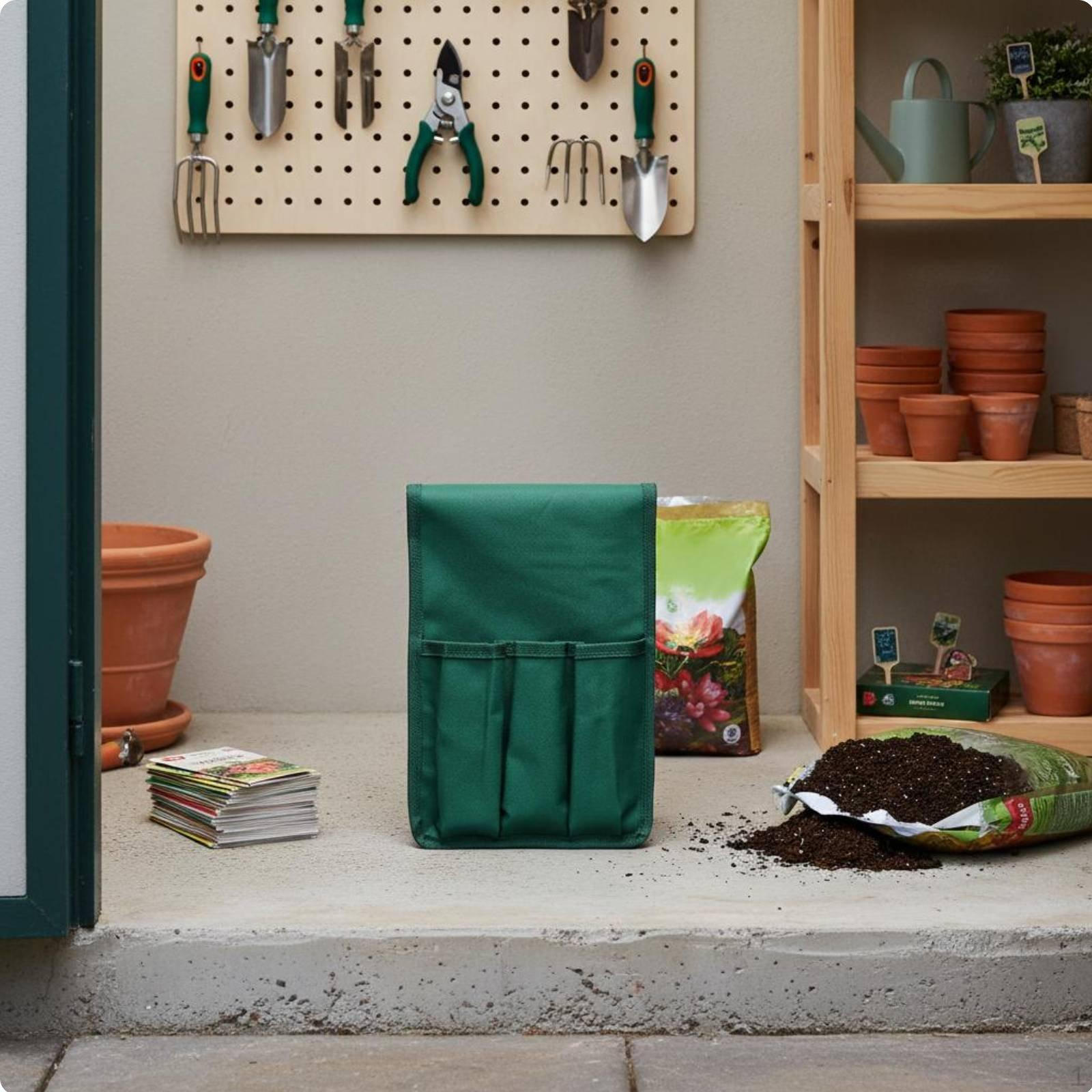 Foldable Garden Kneeler Seat Cushioned EVA Foam Pad and Easy Standing Support