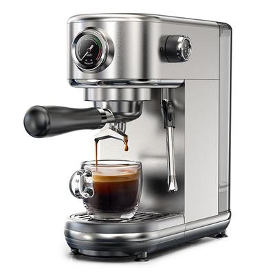 Coffee Machine Hibrew H10B Adjustable Temperature Semi-Automatic Espresso Machine With Milk Frother 20Bar