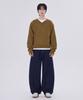 GLW Minimal V-Neck Crop Knit Olive