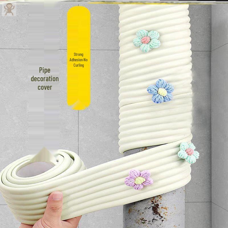 Decorative Sleeve for Concealing Gas and Downpipes