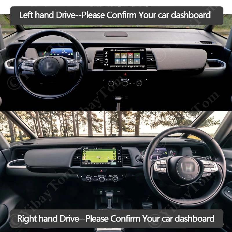 For Honda Fit Jazz GR GS 2020 2021 2022 Dashboard Cover Dash Board Shield Mat Carpet Pad Sunshade Cushion Visor Car Accessories xet2