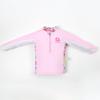 Kids' Long Sleeve Floral Split Swimsuit