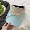 Wide Brim Bow Sun Hat Anti-UV Bowknot Visor Cap Simple Empty Top Cap  Holiday