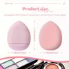 50pcs Finger Puff Makeup Puff, ,Suitable For Foundation, Concealer, Eye Shadow,Beauty Makeup Tools