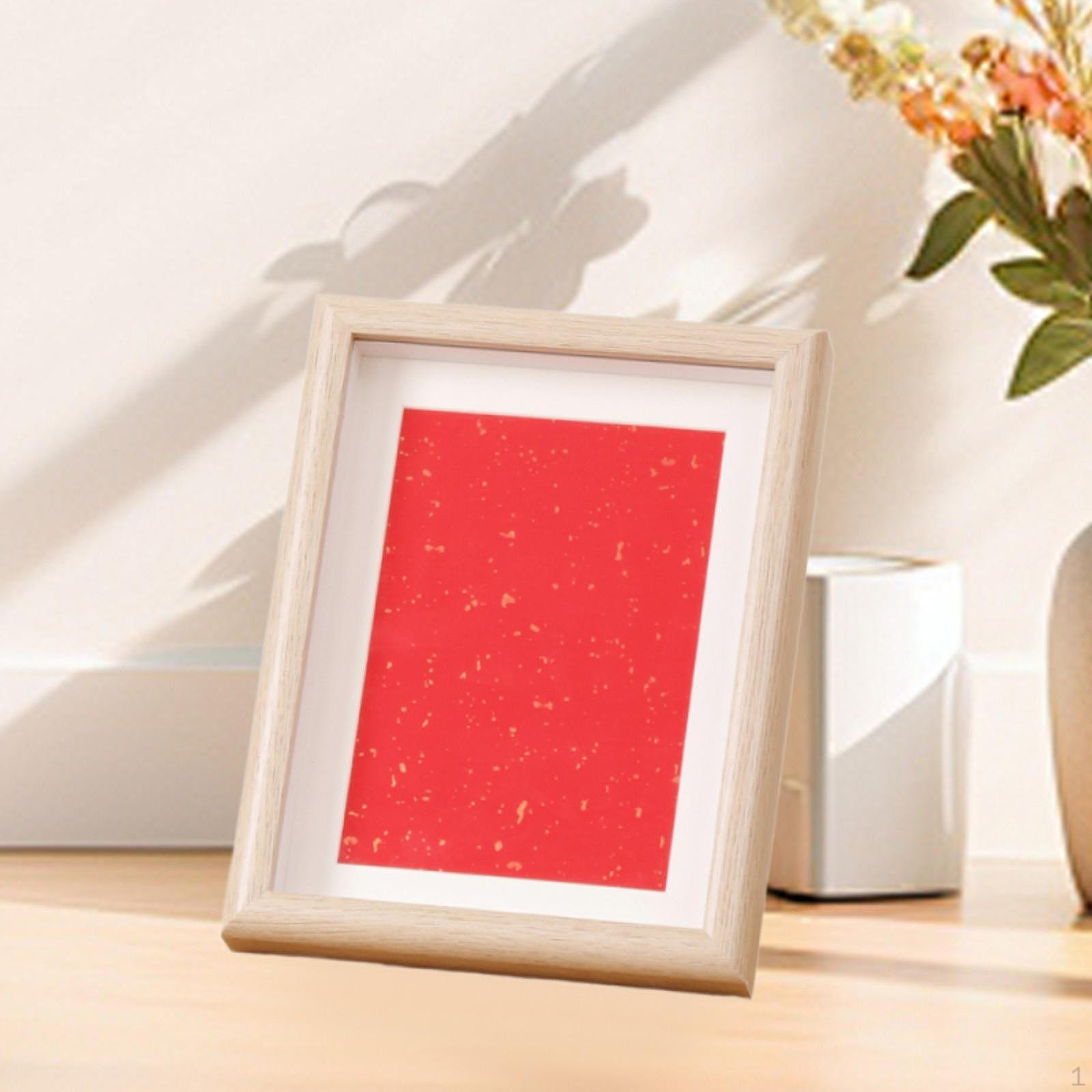 

Многофункциональная деревянная рамка для произведений искусства и фотографий в гостиной или спальне oak color