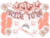 Balloons In Set Bride To Be For Bachelorette Party With Tiara Crown And Sash