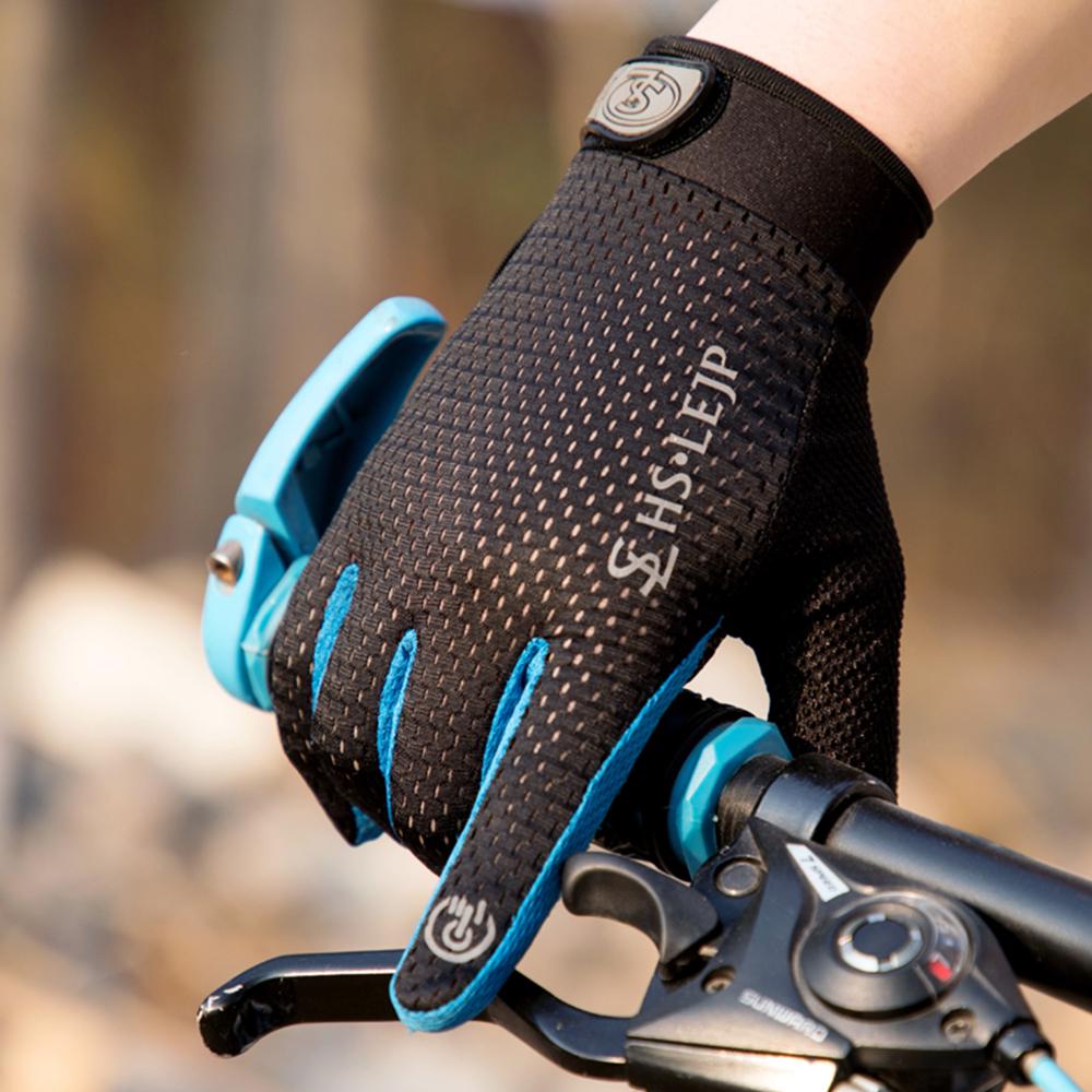 Bike Bicycle Mitten Breathable Full Finger Safety Gear for Outdoor Activity Active Riding Tribe Touch Screen Gloves Motorcycle Gloves