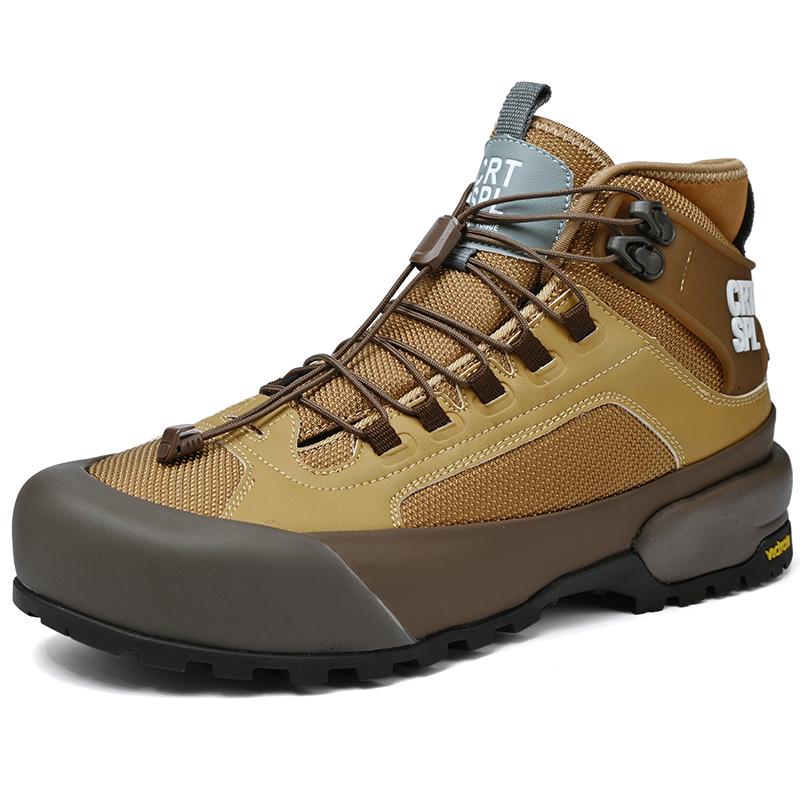 Fashion Autumn Winter Mens Basic Boots Fashion High Top Shoes Outdoor Leather Botas Leisure Walk Male Ankle Boots Comfy Motorcycle Boots