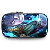 Estuche de Lápices One Piece Arco de Wano Zoro y Luffy - Caja de Papelería Portátil con Estampado de Habilidad