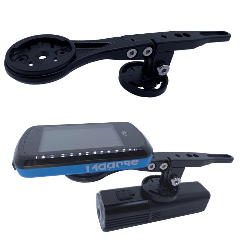 Aluminum Alloy Bicycle Speedometer Handlebar Mount for Magene, Garmin, Bryton, IGS, and GoPro