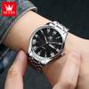 OLEVS Brand Watch Men's Business Quartz Watch Steel Strip 3663