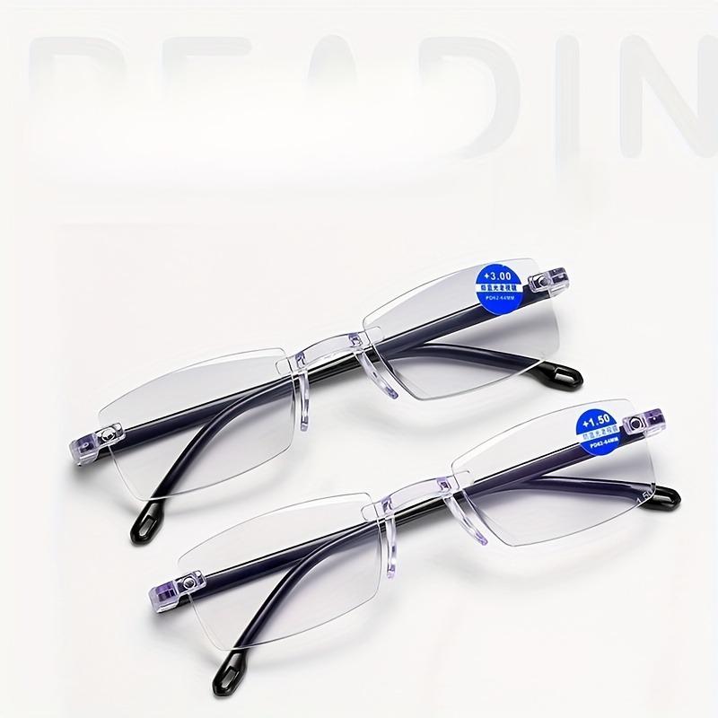 6pcs Eye Protection Reading Glasses Personalized Fashionable Versatile Youthful Unisex Fashionable Anti Blue Light