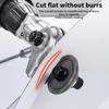 Tesoura de Metal para Furadeira Elétrica - Acessório de Furadeira de Picar, Tesoura de Funileiro para Parafusadeira Sem Fio, Cabeça de Corte Dupla, Cortador de Chapa