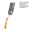 Stainless Steel BBQ Spatula Creative Hot Meat Patty Scraper Expandable Triple 3 Blade Easy Clean Grill Tool for Burger Lovers And Batch Cooking