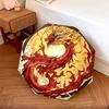 Golden Dragon  Pattern, Automatic Folding Umbrella, Portable and Foldable Design, 8 Ribs, a Christmas or Birthday Gift.